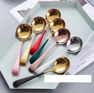 THÌA INOX MẠ VÀNG