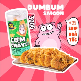 Cơm cháy chiên chà bông DumBum 300g đồ ăn vặt Sài Gòn