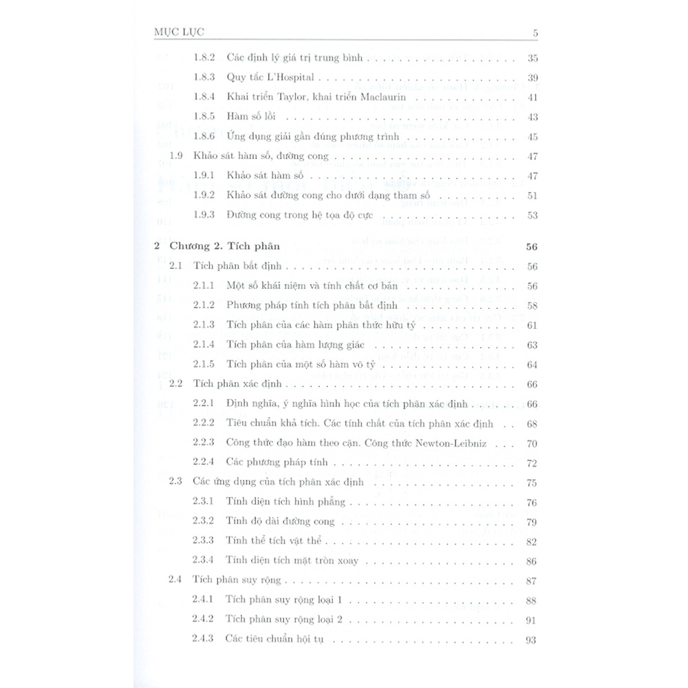 Sách - Bài Giảng Giải Tích I