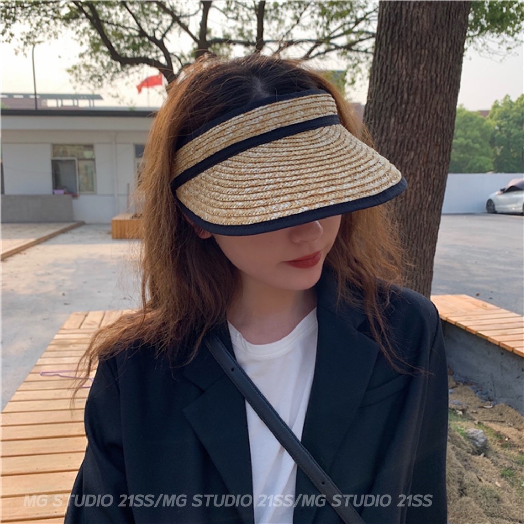 MG STUDIO/summer wheat straw hat