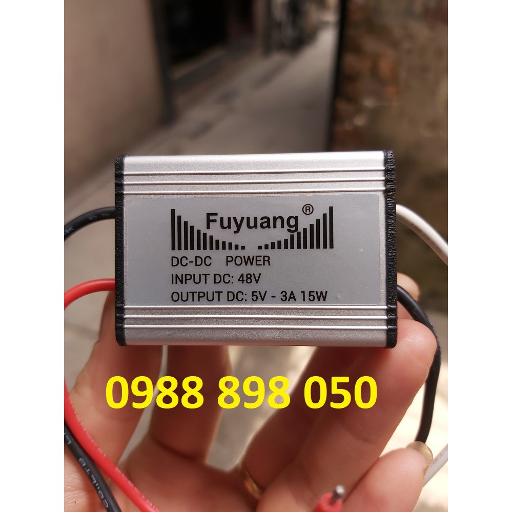 Bộ hạ áp DC 48v xuống DC 5v 3a