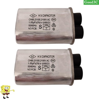 【Good】 Ch85 High Voltage Microwave Oven Capacitor 1.00Uf High Voltage Capacitor