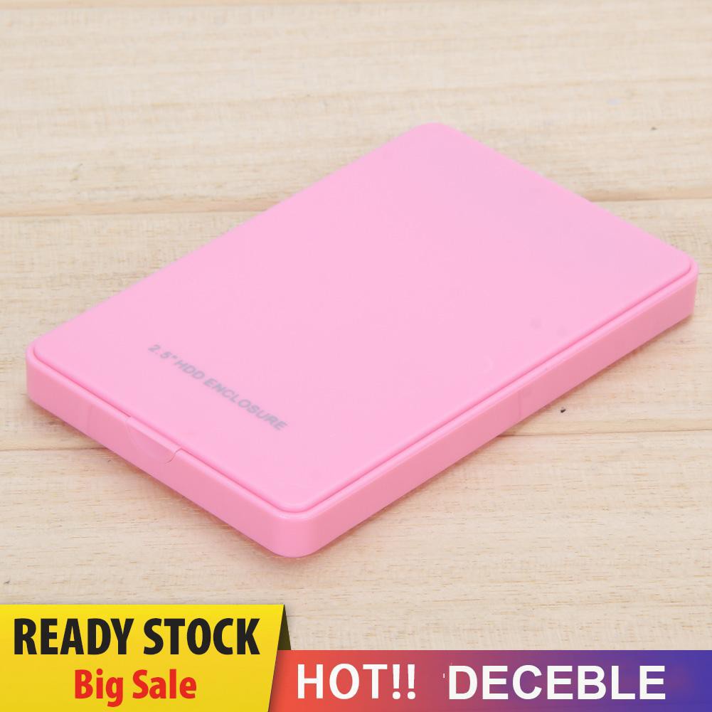 Hộp Đựng Ổ Cứng Ngoài 2.5in Usb 2.0 Sata Hd Ốp | BigBuy360 - bigbuy360.vn