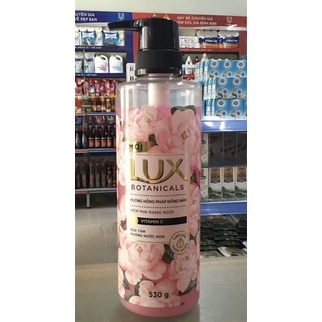 Sữa Tắm Lux Botanicals Hương Hồng Pháp Nồng Nàn 530 G