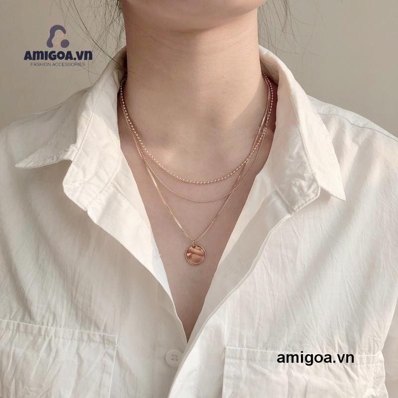 ✨✨Vòng cổ Nhiều Lớp Thiết Kế Đơn Giản Xinh Xắn