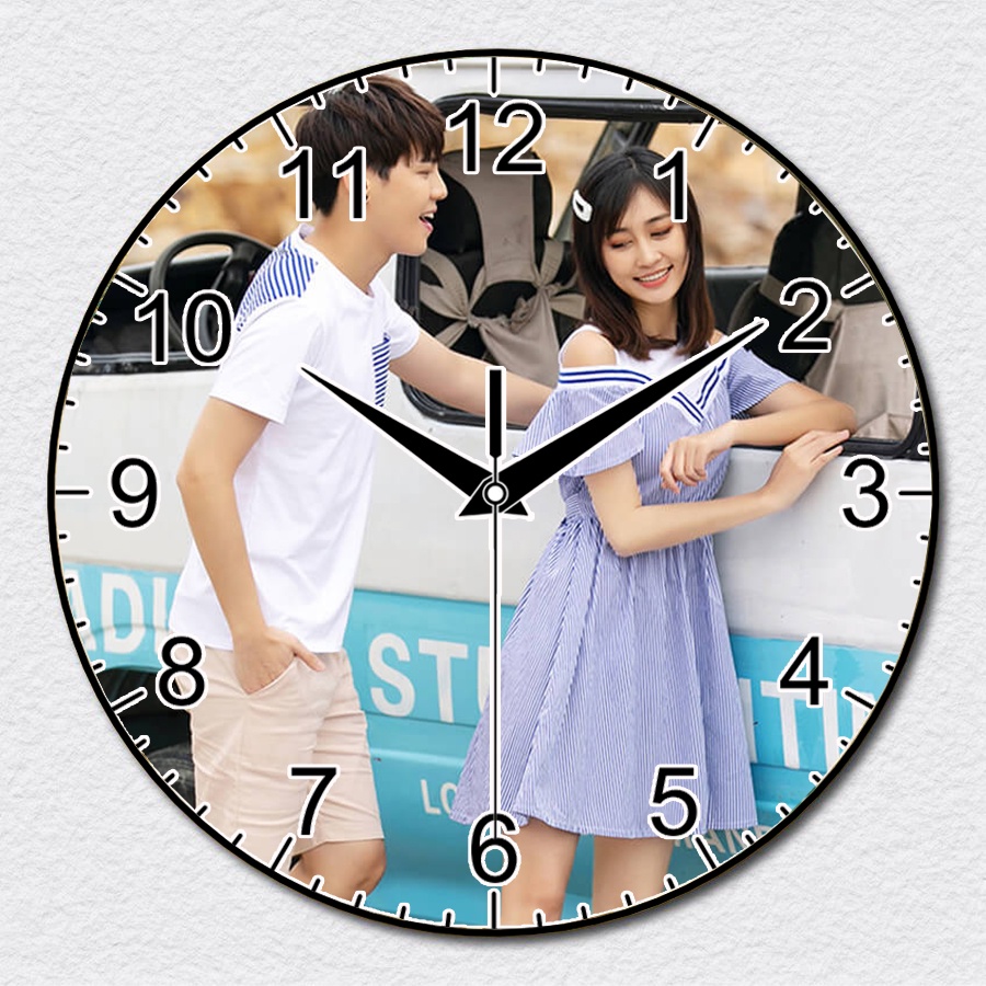 Tranh đồng hồ TIONE DECOR trang trí nhà ở  - 💞TIONE💞 - Tione in hình theo yêu cầu