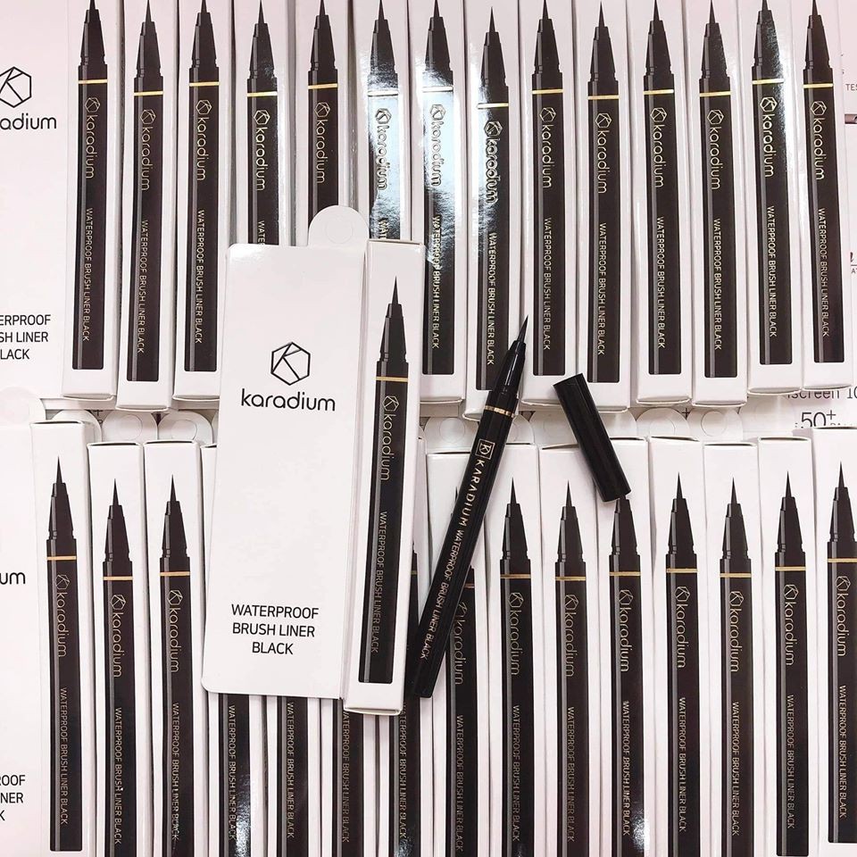 Kẻ mắt Karadium Waterproof Brush Liner Black