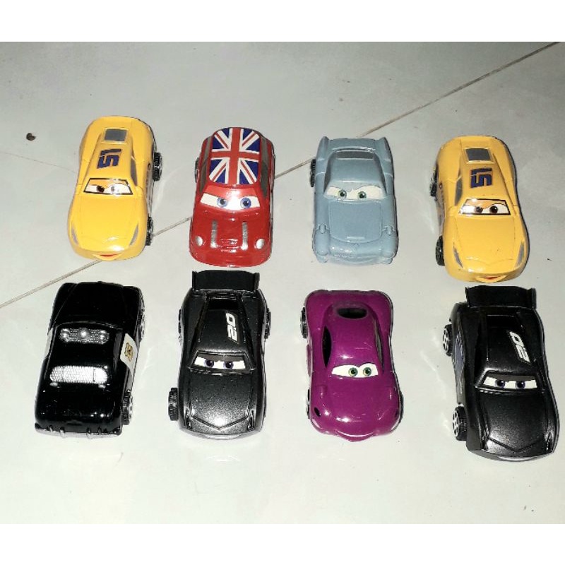Sét 4 chiếc xe mô hình mini biệt đội cứu hộ bằng nhựa chạy chớn