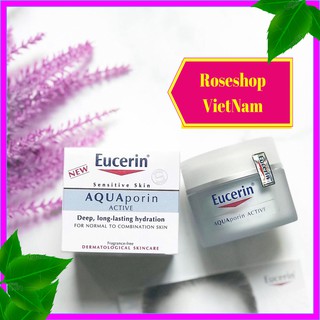 Kem Dưỡng Ẩm Eucerin AquaPorin Active For Normal To COMBINATION SKIN - Aqua Porin Cho Da Thường,Hỗn Hợp. RSVN SP68