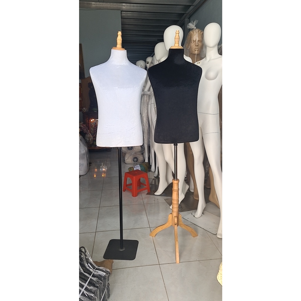 Manocanh nam đế cắm giữa không tay chân gỗ [ FREE SHIP- RẺ]  lên form đồ bao chất như nước cất