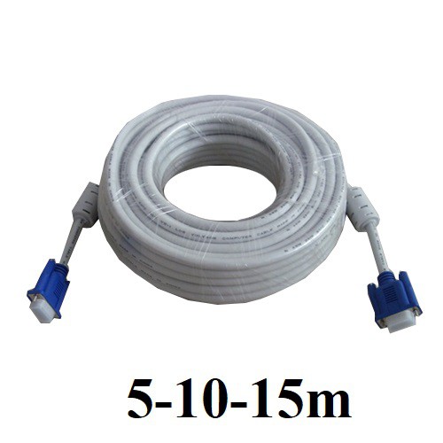 Dây VGA 5m - 10m - 15m Hàng Chuẩn