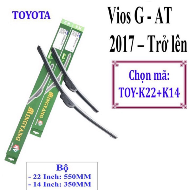 Cầngạt nước mưa ô tô Nano dành cho xe Vios: Và Các Dòng Xe Khác Hãng Toyota - bongmarket1992