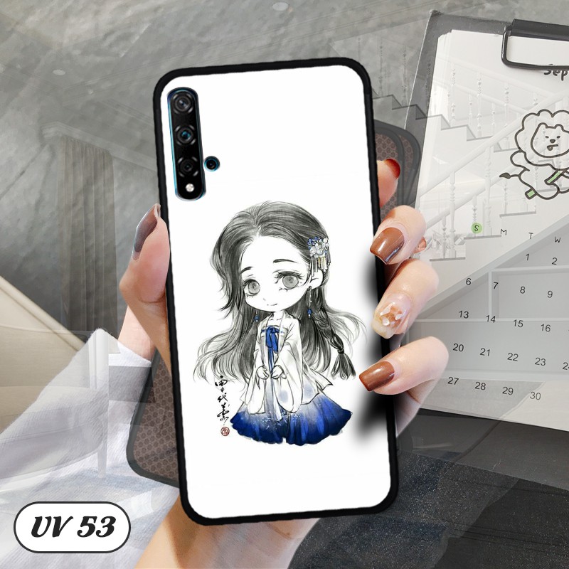 Ốp điện thoại Huawei Nova 5T - lưng nhám viền dẻo