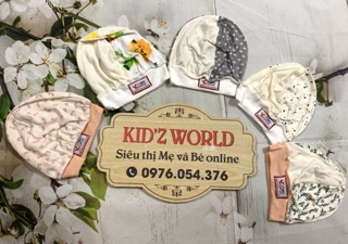 Mũ sơ sinh chụp đầu Kids