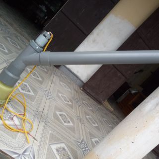 Bơm chế từ motor 775 150w ống phi 60