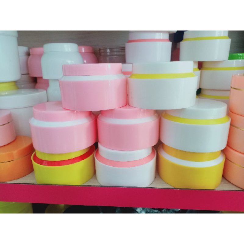 Hủ 200g cổ viền đủ màu