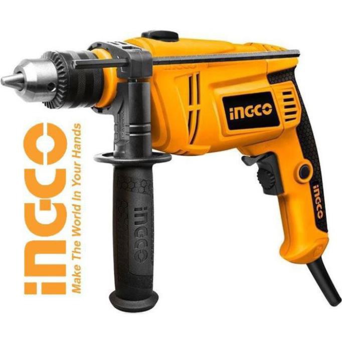 INGCO Máy khoan búa 13mm 750W Impact Drill ID7508E