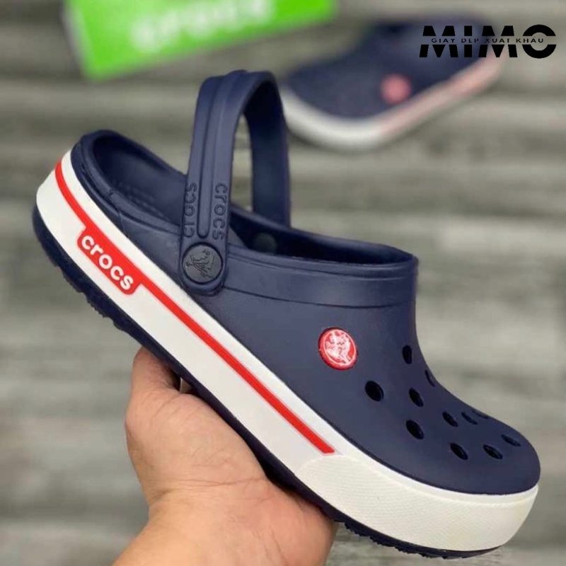 Tặng kèm jibit, Dép sục Crocband II.5 nhiều màu êm nhẹ cho nam nữ