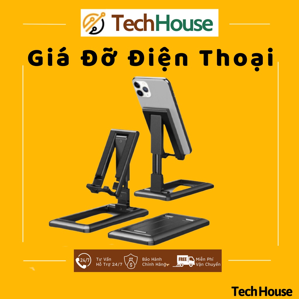 Giá Đỡ Điện Thoại, Ipad, Khung Gấp Gọn,Góc Xoay Linh Hoạt,Hỗ Trợ Làm Việc, Livestream Thiết Kế Nhỏ Gọn, Dễ Dàng Gấp Gọn
