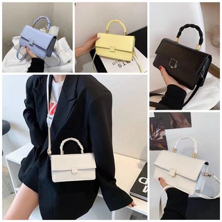 Quality Leather Square Bag Woman bag handbag sling tote bag