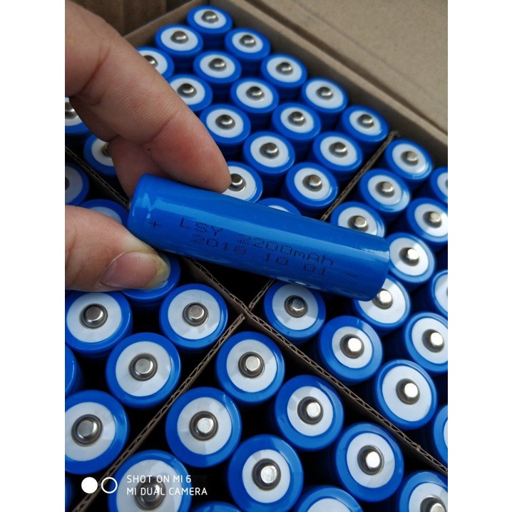 Pin 18650 1200mAh dùng cho Box sạc quạt đèn pin đội đầu 3 bóng mic, Cell PIN laptop...HÀNG MỚI 100% ĐẦU BẰNG