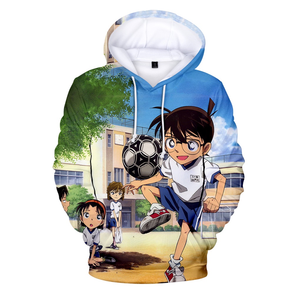 Áo Hoodie In Hình Thám Tử Conan Hoạt Hình 2021