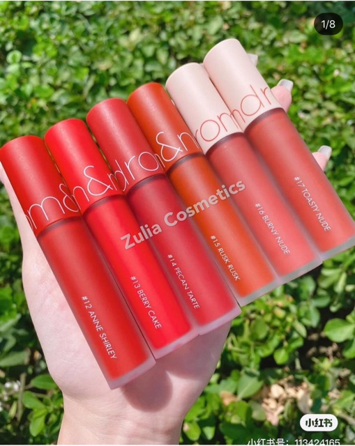 [FREE SHIP] 𝐒𝐨𝐧 Kem lỳ Romand Zero Velvet tint