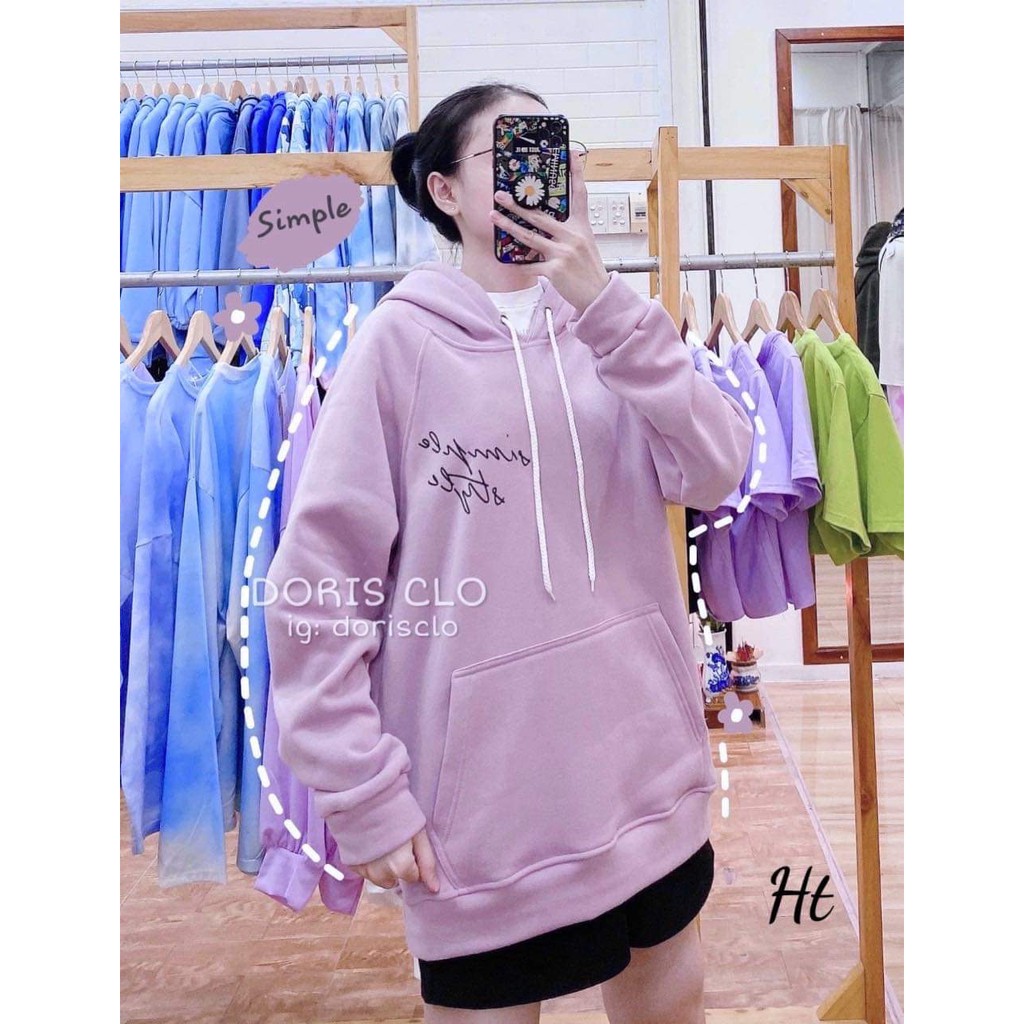 Áo hoodie 3d chữ kí Doris HTH1120