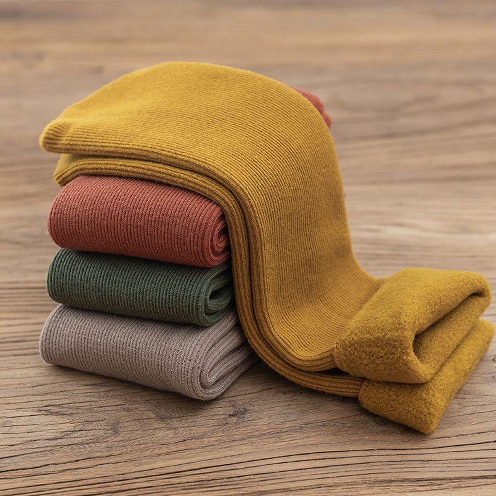 YVE Giày Bốt Đi Tuyết Lót Len Cashmere Dày Không Đường May Thời Trang Thu Đông