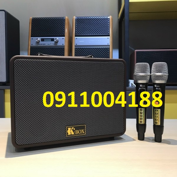 Loa karaoke mini KCBOX KC135 Hàng chính hãng, Công Suất 200W, Micro chỉnh Reverd hát karaoke cực hay + Bh 12 tháng