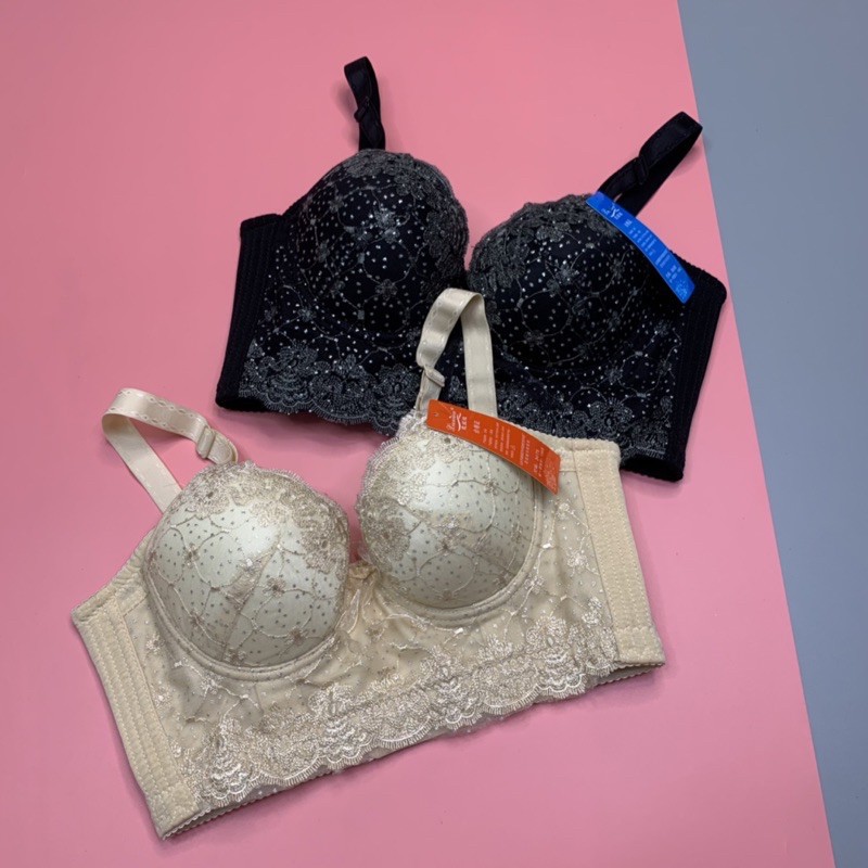 Áo lót Bra corset che mỡ lưng, mỡ nách có gọng bản to đệm mỏng