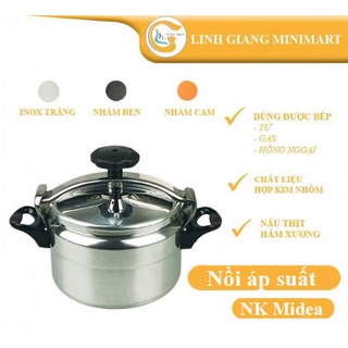 Nồi áp suất NK Midea Dùng được bếp từ Nồi hầm nấu Hàng chính hãng