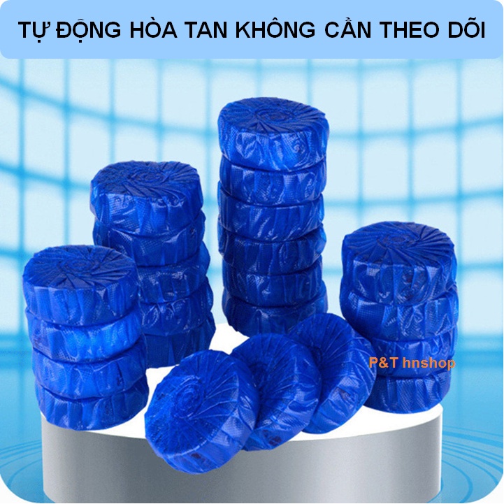Set 10 Viên Tẩy Bồn Cầu Khử Mùi, Diệt Khuẩn Meijie