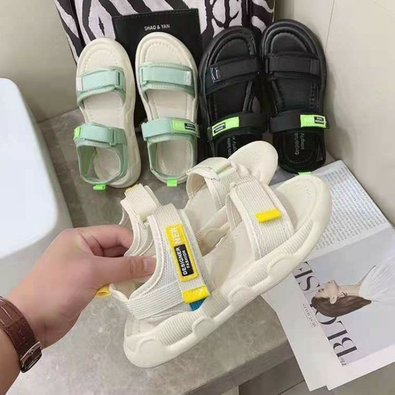 Sandal nữ ulzzang FIN học sinh giá rẻ 😍😍_FREESHIP_ KOBUTA89