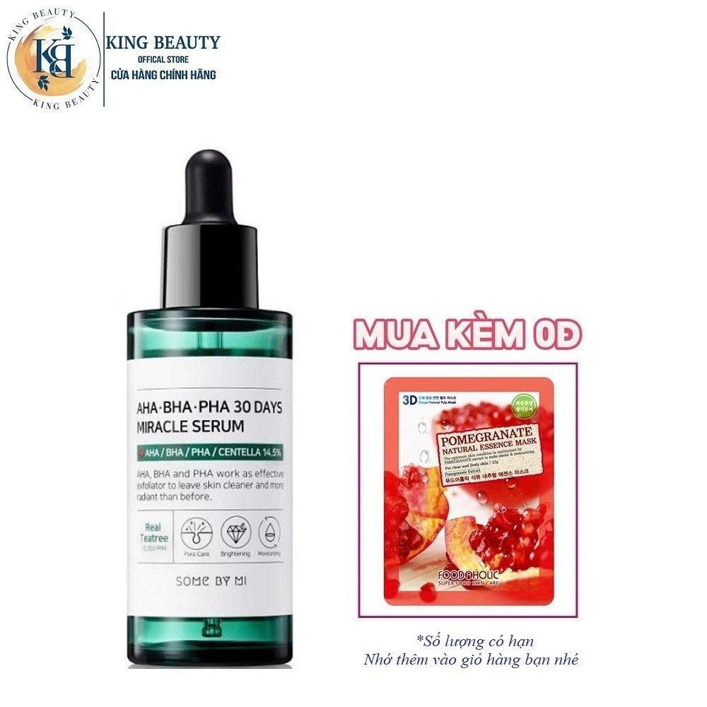 Tinh Chất Giảm Mụn Và Dưỡng Da 30 Ngày Some By Mi AHA-BHA-PHA 30 Days Miracle 50ml