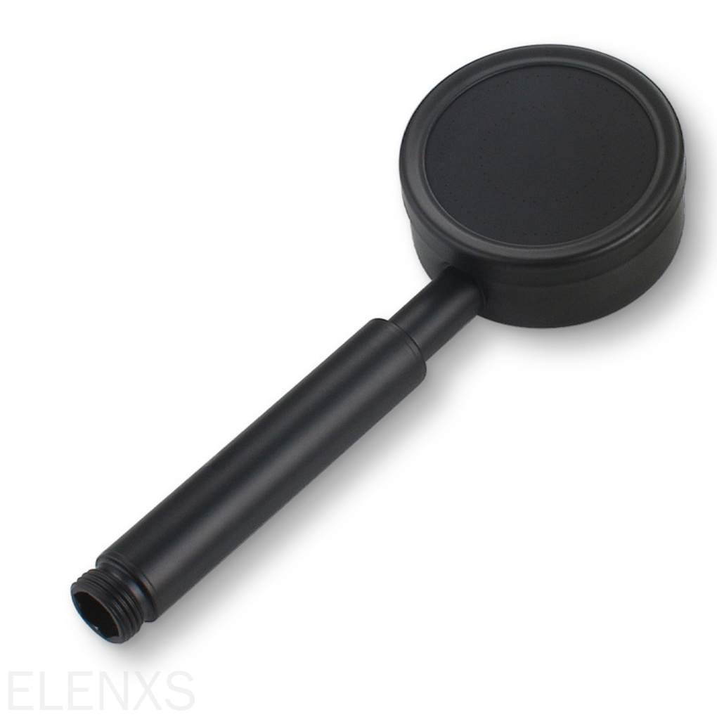 Đầu vòi hoa sen tắm thay thế bằng thép không gỉ màu đen