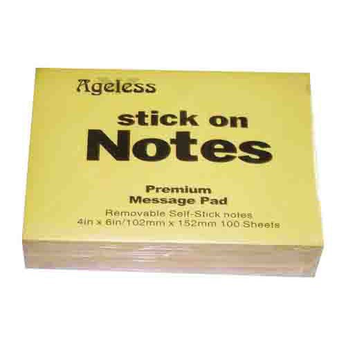 ②Giấy note vàng 3x4 UNC 7,6cmx10,5cm ♘Sỉ - Lẻ ♘