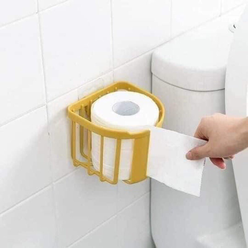 Giỏ đựng giấy nhà vệ sinh DÁN TƯỜNG tiện lợi (HÀNG DÀY XƯỞNG NHÀ SẢN XUẤT)