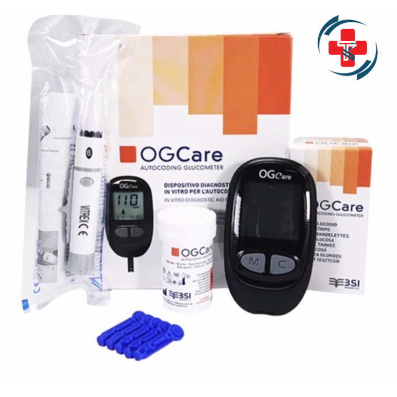 Máy đo đường huyết OGCARE hàng chính hãng