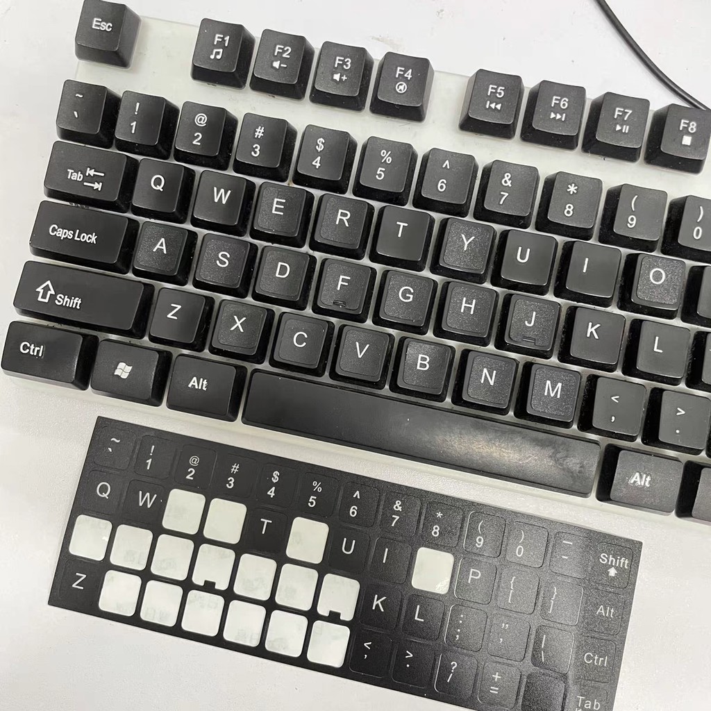 CHINESE 1.1cm Miếng dán bàn phím tiếng Trung keyboard