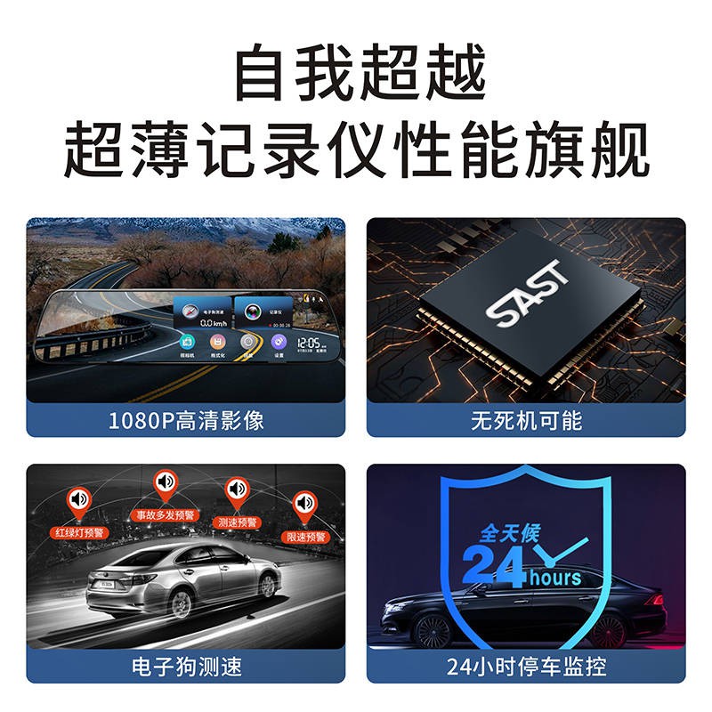 Tinh tế 1080p Ultra HD, Ghi âm lái xe, Tầm nhìn ban đêm, Ảnh đôi đơn, 360 độ, Toàn cảnh, Đảo ngược, Hình ảnh, Chó điện t | BigBuy360 - bigbuy360.vn