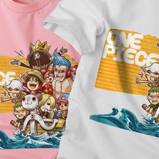 One Piece -- Áo Thun unisex In Đội Mũ Rơm