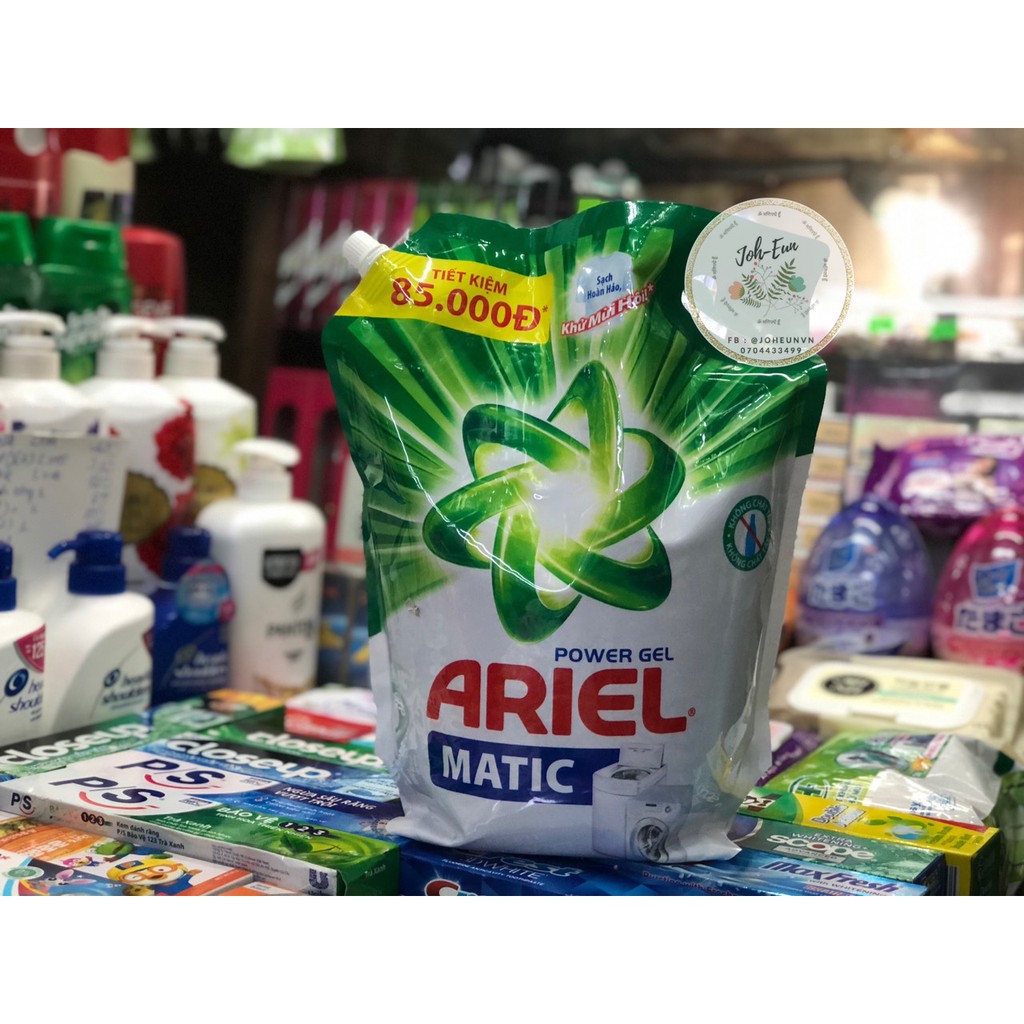 Nước Giặt Ariel Matic Cửa Trên 3,5KG