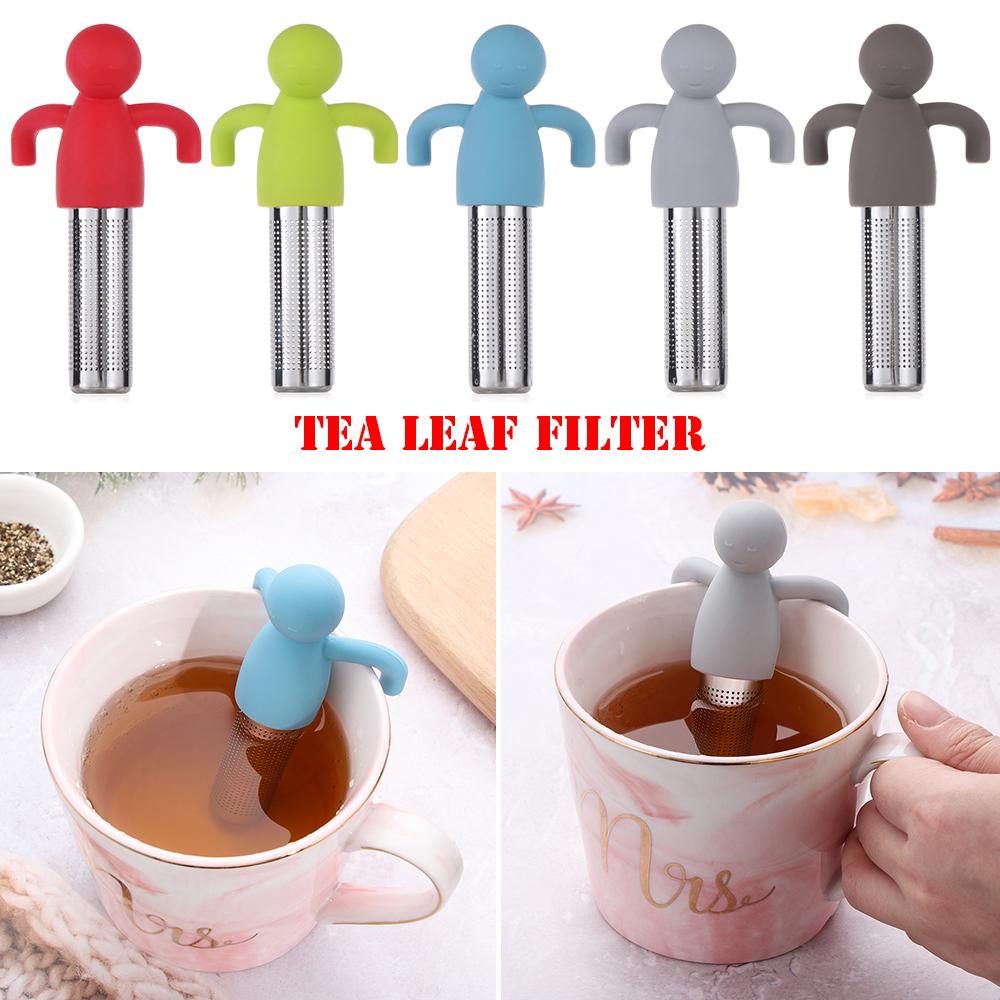 Dụng Cụ Lọc Trà Bằng Thép Không Gỉ Và Silicone