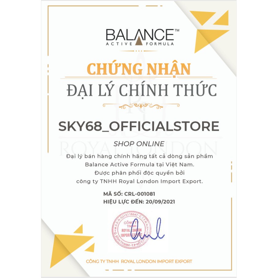 Tinh Chất giảm Thâm, Trắng Da Balance Active Formula Vitamin C Brightening Serum 30ml/60ml