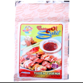 combo 5 gói Tương ớt Sa tế Thiên Thành 20g