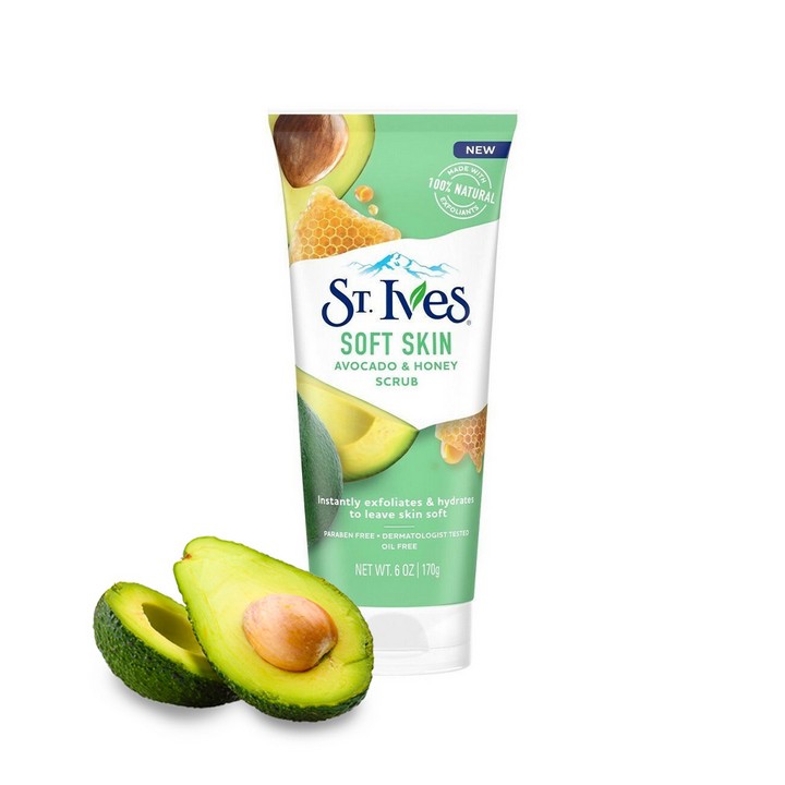 [Mã FMCGMALL -8% đơn 250K] Sữa rửa mặt tẩy tết bào chết St.Ives bơ và mật ong 170g | BigBuy360 - bigbuy360.vn