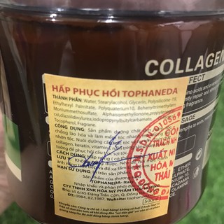 {Chính hãng} {Siêu rẻ} Hấp dầu Haneda Collagen phục hồi tóc hư tổn 500ml (mẫu mới) (2026)