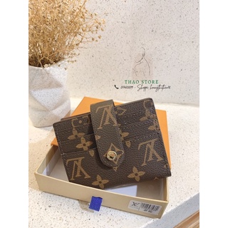 ⚠️ 𝐀̉𝐍𝐇 𝐓𝐇𝐀̣̂𝐓 - Ví thẻ Lệ vi nhiều ngăn [Kèm hộp]