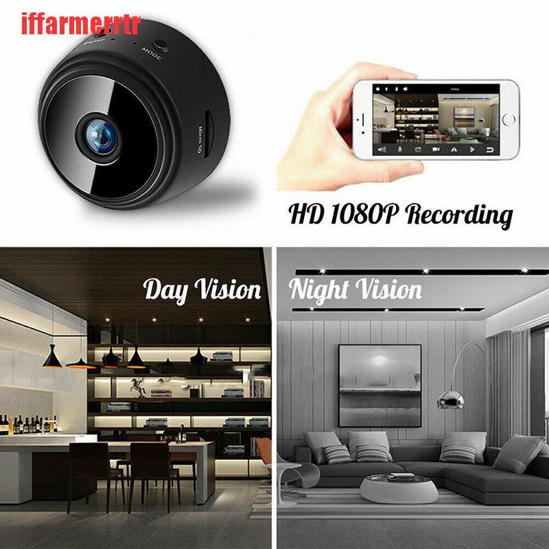 {iffarmerrtr}1080P Mini IP WIFI Camera Camcorder Wireless Home Security DVR Night KGD